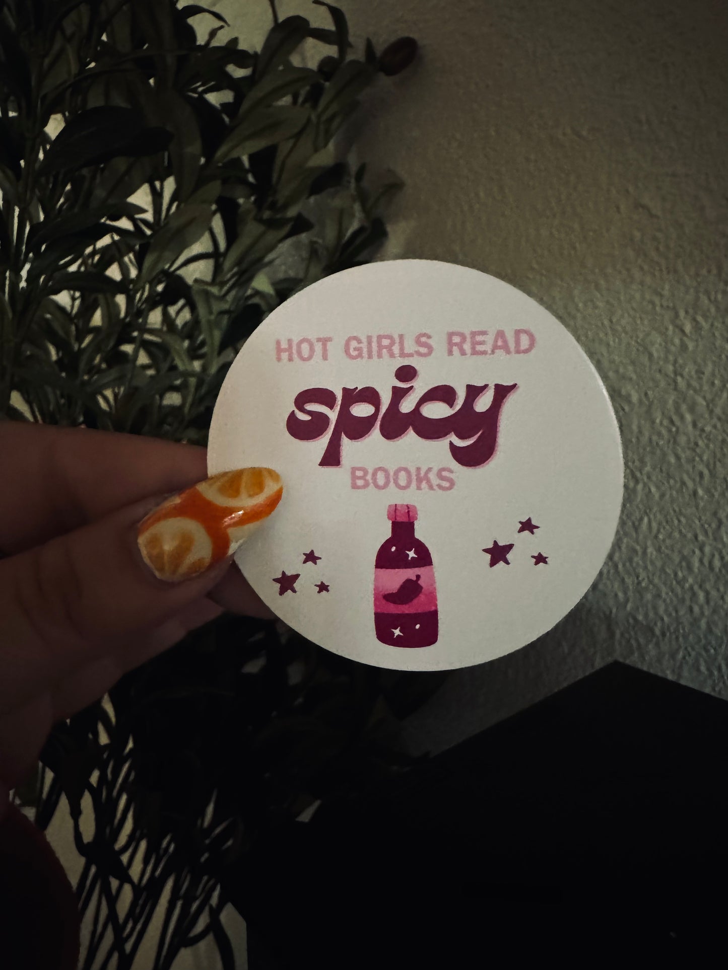 spicy books sticker