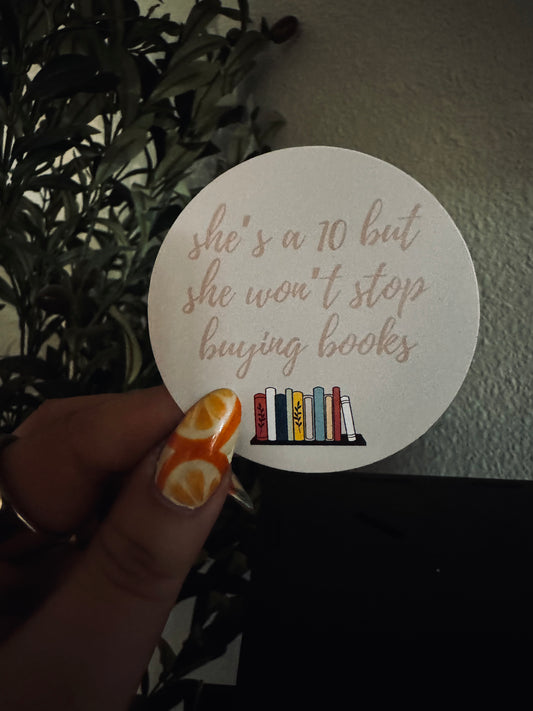 she’s a 10 sticker