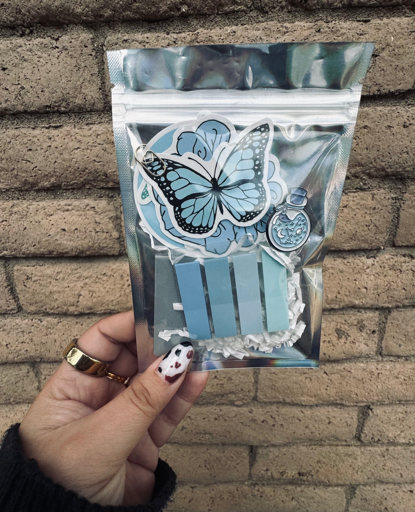 surprise bookish goodies! (with a pin)