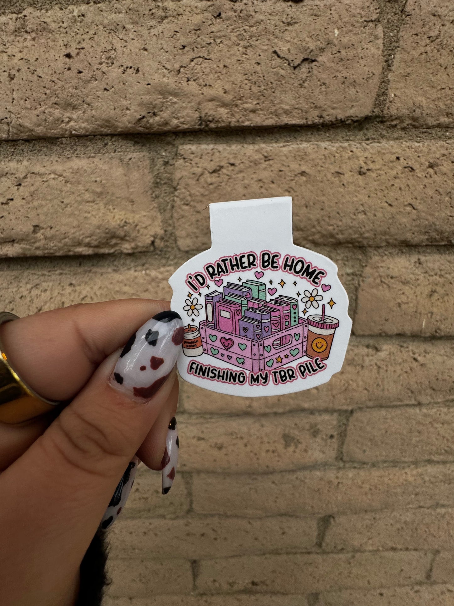 surprise magnetic bookmarks!