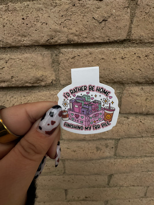surprise magnetic bookmarks!